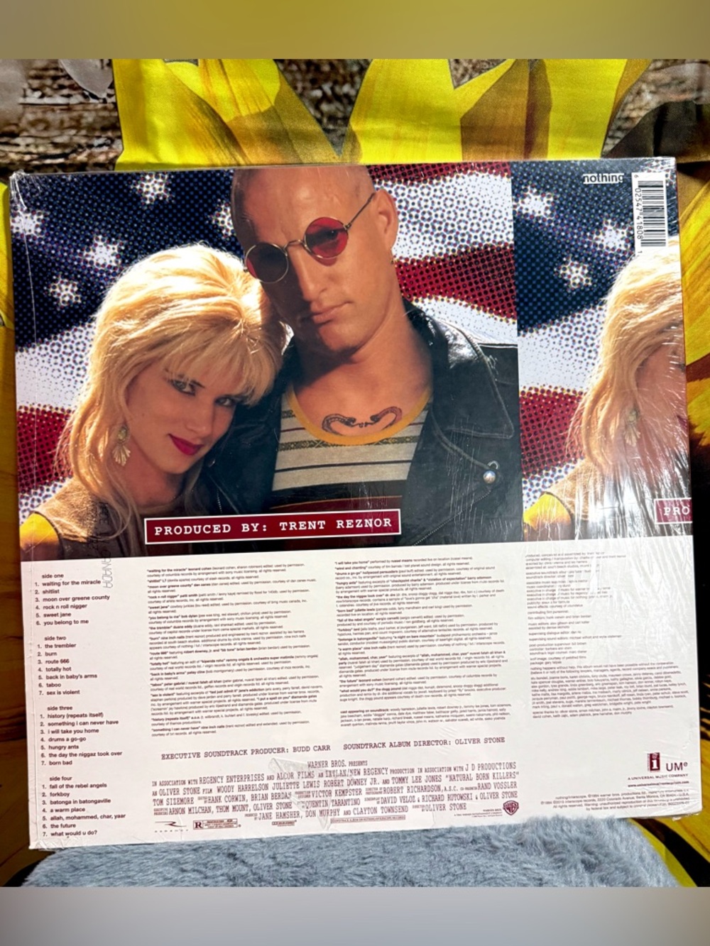 🔥New Sealed Vinyl Soundtrack the 1994 film Natural Born Killers by Oliver Stone